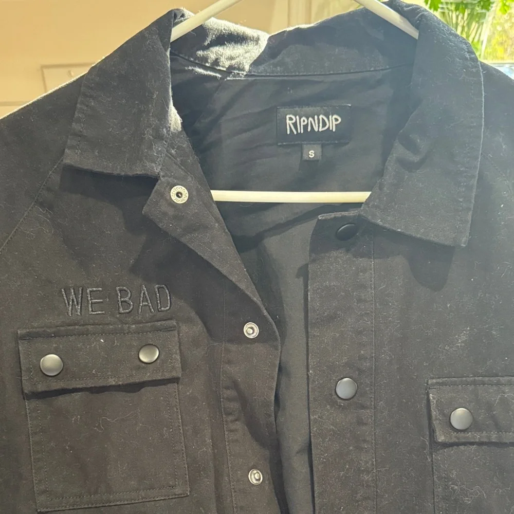Black rip n dip jacket - Picture 2 of 4